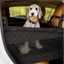 Katziela Dog Back Seat Cover Waterproof Quilted 600D Oxford Fabric, Heavy-Duty Non-Slip Bench Protector for Cars, SUVS & TRUCKS – SINGLE Size, Leaves Space for Passengers.