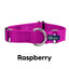 5/8″ and 1″ Raspberry Nylon Dog Collar
