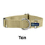 5/8″ and 1″ Tan Nylon Dog Collar