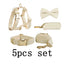 Milky White Velvet Set