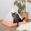 'Wavey' Cardboard Cat Pyramid