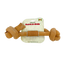 Huggle-Hide® Natural Leather Bone Dog Toy, 3 Pack