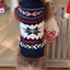 Navy Vail Dog Sweater