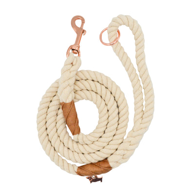 Dog Rope Leash - Natural