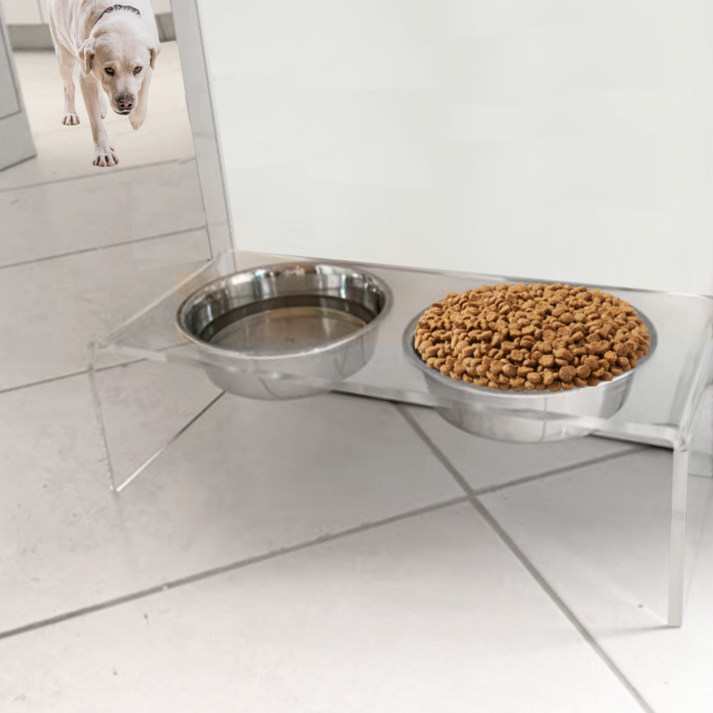 Medium Silver Feeder