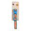 Nylon Dog Collar with Embroidered Llama Design