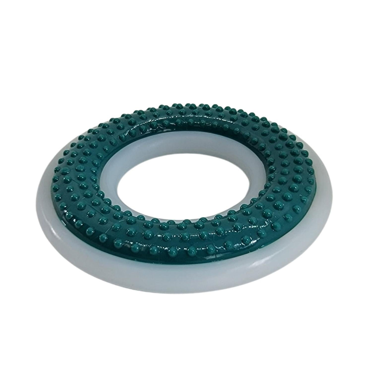 TPR & Nylon Dog Chew Ring Toy, 4 in