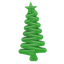 Christmas Tree Nylon Dog Chew Toy for Aggressive Chewers | USA Made & FDA Compliant