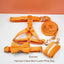 Orange Velvet Set