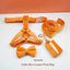 Orange Velvet Set