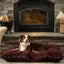 Orthopedic Foam Sherpa Pillow Bed