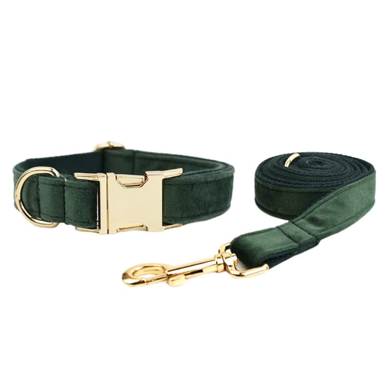 Velvet Dark Green Set