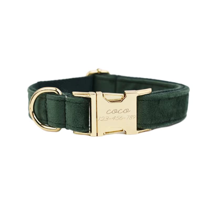 Velvet Dark Green Set