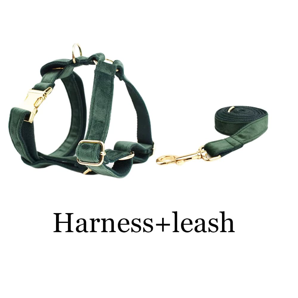 Velvet Dark Green Set