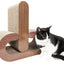Pet Life ® 2-In-1 'Pill Shaped' Premium Quality Modular Kitty Cat Scratcher Lounger Lounge with Catnip