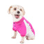 Pet Life ® Active 'Barko Pawlo' Relax-Stretch Quick-Drying Performance Dog Polo T-Shirt
