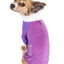 Pet Life ® Active 'Chewitt Wagassy' 4-Way-Stretch Yoga Fitness Long-Sleeve Dog T-Shirt