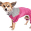 Pet Life ®  Active 'Embarker' 4-Way Stretch Fitness Yoga Full Body Dog Tracksuit