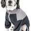 Pet Life ®  Active 'Embarker' 4-Way Stretch Fitness Yoga Full Body Dog Tracksuit