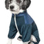 Pet Life ®  Active 'Embarker' 4-Way Stretch Fitness Yoga Full Body Dog Tracksuit