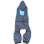 Pet Life ®  Active 'Fur-Breeze' Medium-weight 4-Way-Stretch Full Body Hooded Dog Yoga sweater