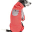Pet Life ®  Active 'Fur-Breeze' Medium-weight 4-Way-Stretch Full Body Hooded Dog Yoga sweater