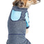 Pet Life ®  Active 'Fur-Breeze' Medium-weight 4-Way-Stretch Full Body Hooded Dog Yoga sweater