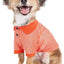 Pet Life ® Active 'Fur-Flex' Stretch and Quick-Dry Anti-Odor Fitness Yoga Dog Polo T-Shirt