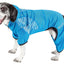 Pet Life ® Active 'Pawsterity' Mediumweight 4-Way-Stretch Yoga Fitness Dog Tracksuit Hoodie