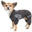 Pet Life ® Active 'Pawsterity' Mediumweight 4-Way-Stretch Yoga Fitness Dog Tracksuit Hoodie