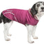 Pet Life ® Active 'Pull-Rover' 4-Way Stretch Sleeveless Fitness Yoga Dog T-Shirt Hoodie