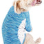Pet Life ® Active 'Warf Speed' Heathered Ultra-Stretch Yoga Fitness Dog T-Shirt