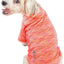 Pet Life ® Active 'Warf Speed' Heathered Ultra-Stretch Yoga Fitness Dog T-Shirt