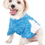 Pet Life ® Active 'Warf Speed' Heathered Ultra-Stretch Yoga Fitness Dog T-Shirt