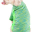 Pet Life ® Active 'Warf Speed' Heathered Ultra-Stretch Yoga Fitness Dog T-Shirt