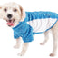 Pet Life ® Active 'Warf Speed' Heathered Ultra-Stretch Yoga Fitness Dog T-Shirt