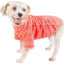 Pet Life ® Active 'Warf Speed' Heathered Ultra-Stretch Yoga Fitness Dog T-Shirt