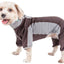 Pet Life ® Active 'Warm-Pup' Stretchy and Quick-Drying Fitness Dog Yoga Warm-Up Tracksuit