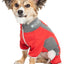 Pet Life ® Active 'Warm-Pup' Stretchy and Quick-Drying Fitness Dog Yoga Warm-Up Tracksuit