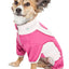 Pet Life ® Active 'Warm-Pup' Stretchy and Quick-Drying Fitness Dog Yoga Warm-Up Tracksuit
