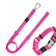 Pet Life ® 'Advent' Outdoor Series 3M Reflective 2-in-1 Durable Martingale Training Dog Leash and Collar