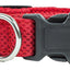 Pet Life ®  'Aero Mesh' Dual-Sided Breathable and Adjustable Thick Mesh Dog Collar