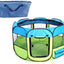 Pet Life ® 'All-Terrain' Lightweight Easy Folding Wire-Framed Collapsible Travel Pet Dog Playpen crate