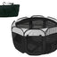 Pet Life ® 'All-Terrain' Lightweight Easy Folding Wire-Framed Collapsible Travel Pet Dog Playpen crate