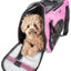 Pet Life ® 'Altitude Force' Airline Approved Sporty Zippered Folding Fashion Pet Dog Carrier
