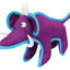 Pet Life ® 'Dura-Chew' Plush Animal Nylon Squeaker Dog Toy
