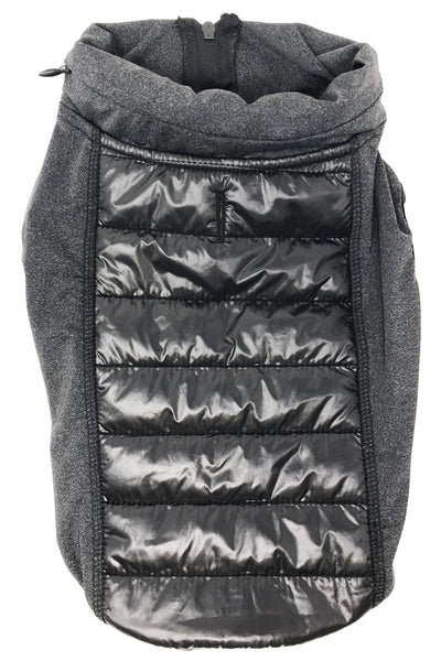 Pet Life ® 'Apex' Lightweight Hybrid 4-Season Stretch and Quick-Dry Dog Coat w/ Pop out Hood