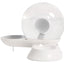 Pet Life ® 'Auto-Myst' Snail Shaped 2-in-1 Automated Gravity Pet Filtered Water Dispenser and Food Bowl