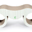 Pet Life ® 'Binocular' Premium Quality Kitty Cat Scratcher Lounger Lounge with Catnip
