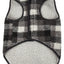 Pet Life ®  'Black Boxer' Classical Fashion Insulated Plaid Dog Coat
